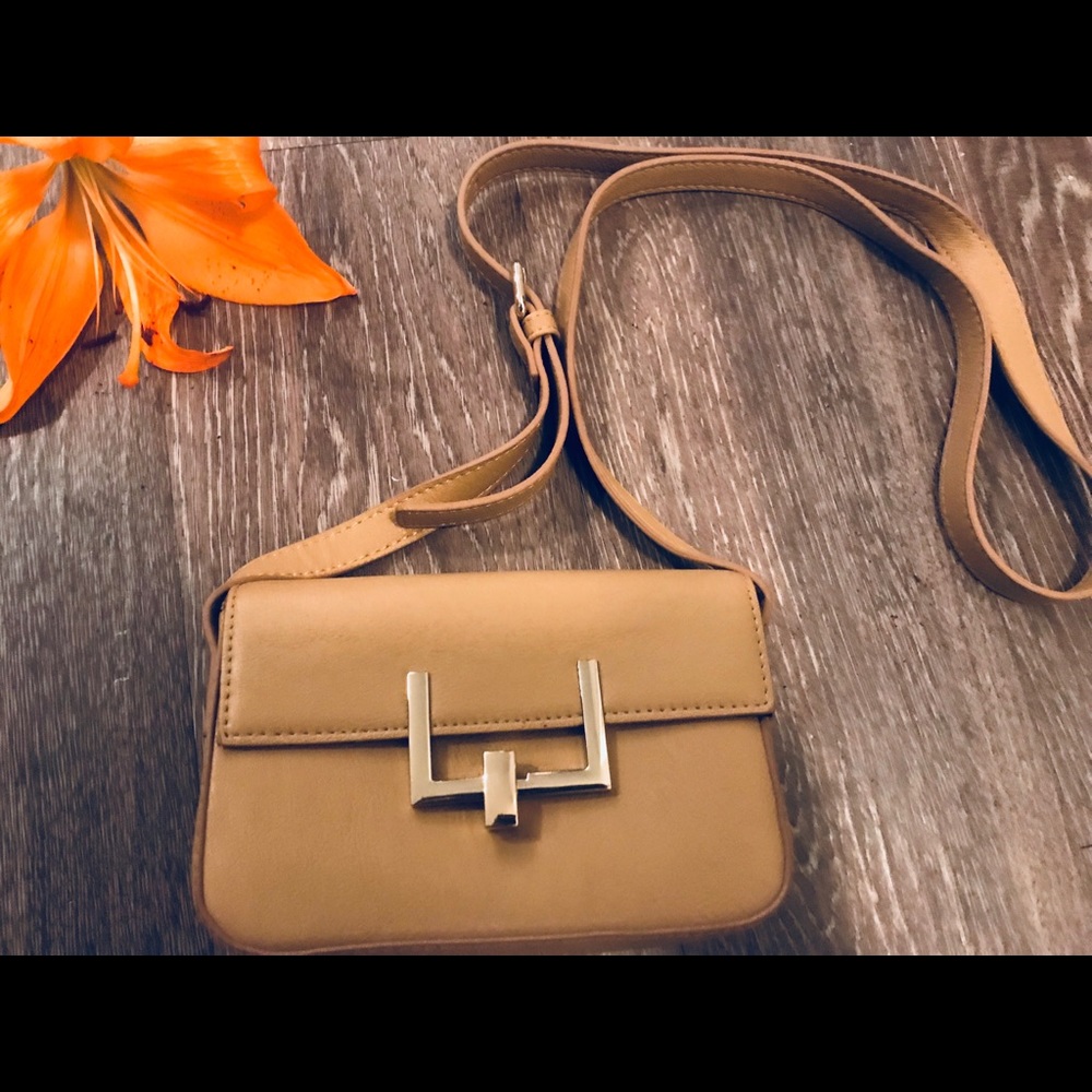 Forever 21 Small Camel Crossbody Bag